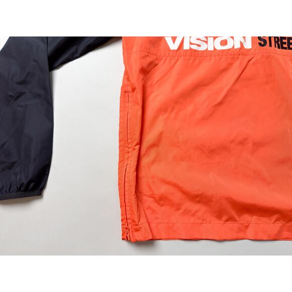 Vision Street Wear Jacket Mens Small Hooded Pullover Windbreaker Skateboarding - Picture 3 of 8